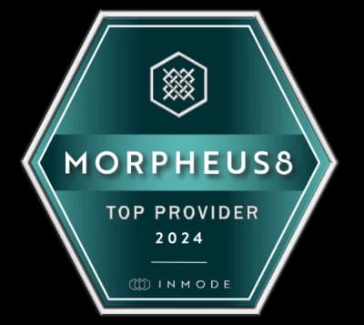 InMode badge: Morpheus8 Top Provider 2024